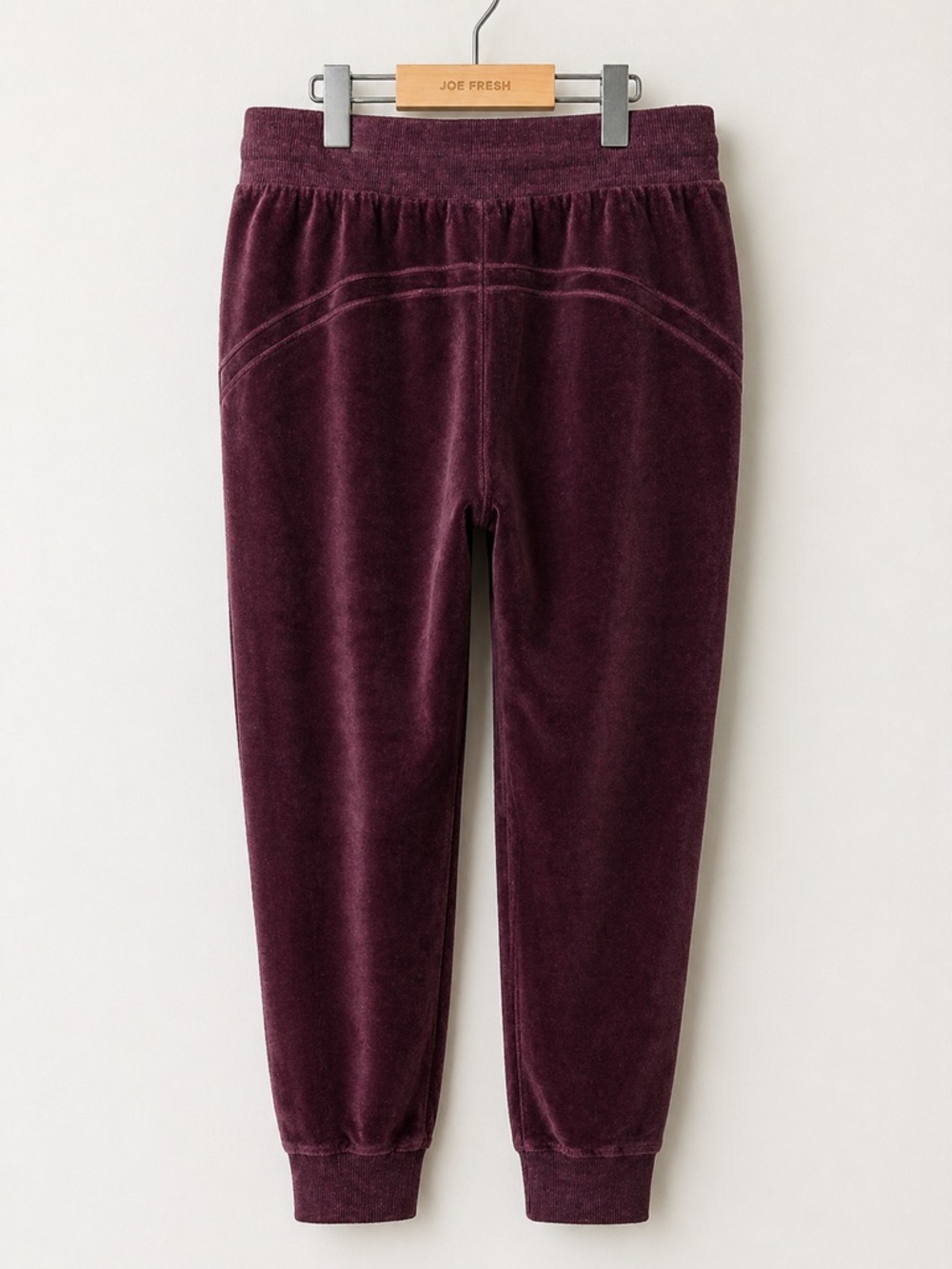 Lululemon Plum Velour Joggers Soft Lounge Athleisure Pants - Picture 3 of 6